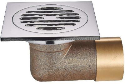 Душевой трап Raglo 100x100 R605.10 с решеткой Хром