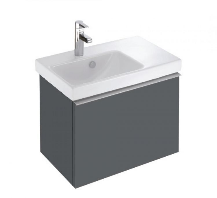 Тумба для ванной Odeon Up, цвет серый антрацит [EB886-N14]