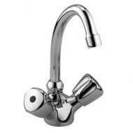 Смеситель двухвентильный Kludi Standard 210620515 DN 8, для раковины