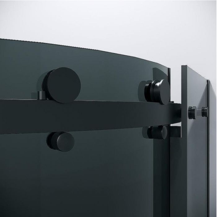 Душевой уголок Grossman Classic 100х100 301.K33.04.1010.21.10 профиль Черный матовый стекло тонированное