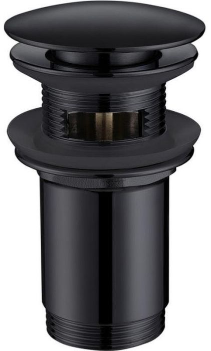 Донный клапан Abber AF0010B Click-Clack Черный матовый