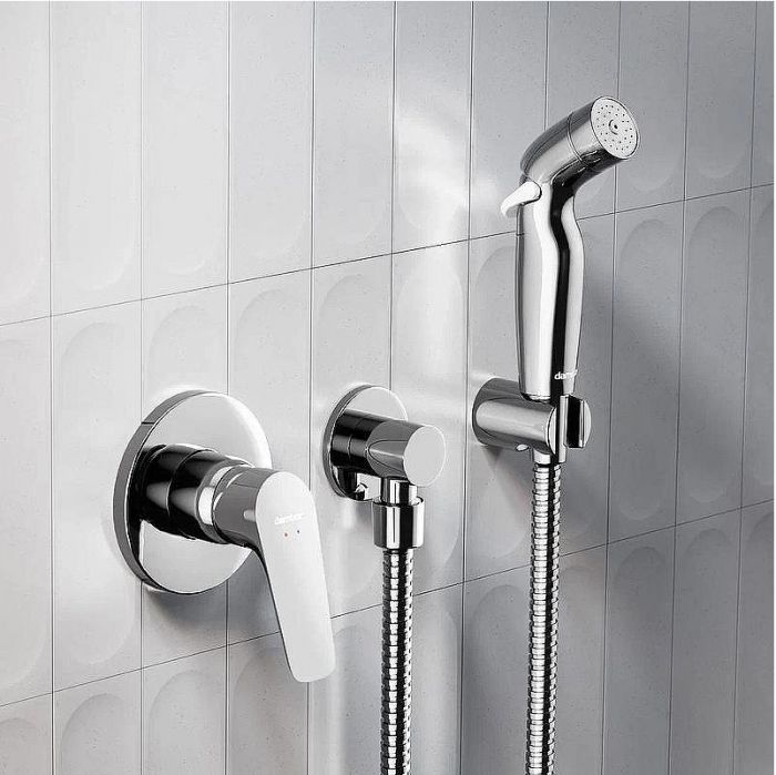 Гигиенический душ со смесителем Damixa Jupiter 777510001 Хром