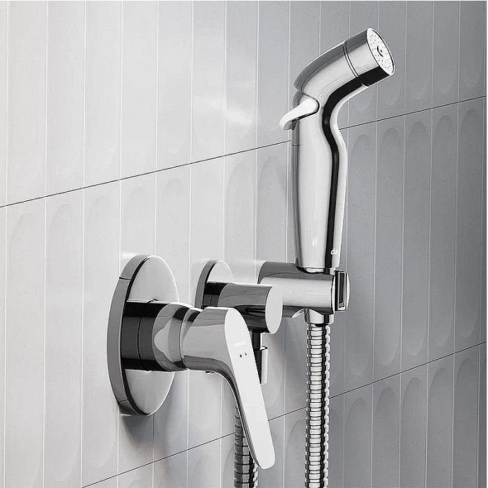 Гигиенический душ со смесителем Damixa Jupiter 777510001 Хром