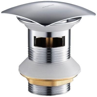 Донный клапан Aquatek AQ6004CR click-clack Хром