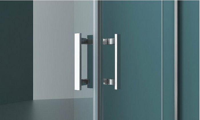 Душевой уголок BelBagno Kraft 100х100 KRAFT-A-22-100-C-Cr профиль Хром стекло прозрачное