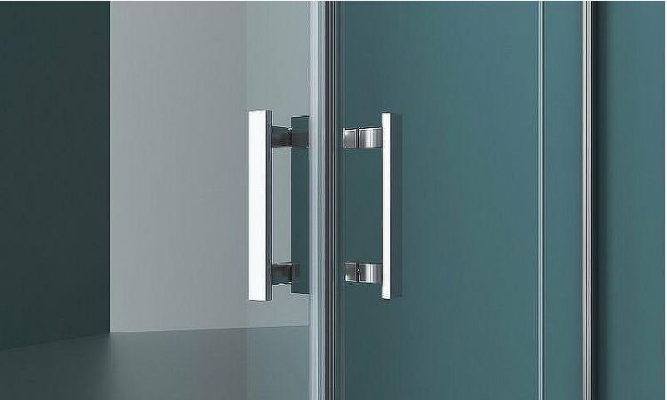 Душевой уголок BelBagno Kraft 100х100 KRAFT-A-22-100-C-Cr профиль Хром стекло прозрачное