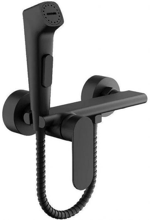 Гигиенический душ со смесителем Belz B55645-7 Черный матовый