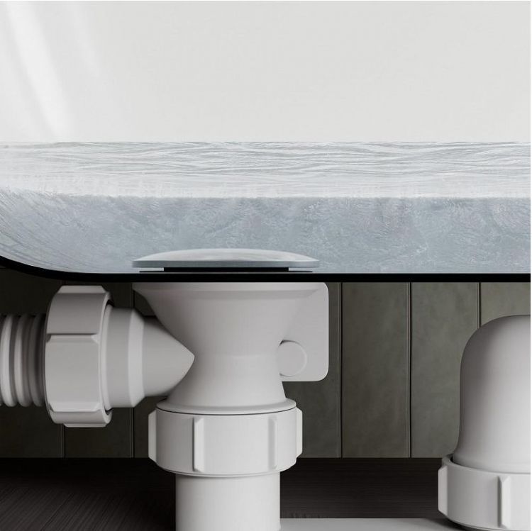 Слив-перелив Milacio Ultra MCU.014.SS полуавтомат цвет Нержавеющая сталь Слив-перелив Milacio Ultra MCU.014.SS полуавтомат цвет Нержавеющая сталь