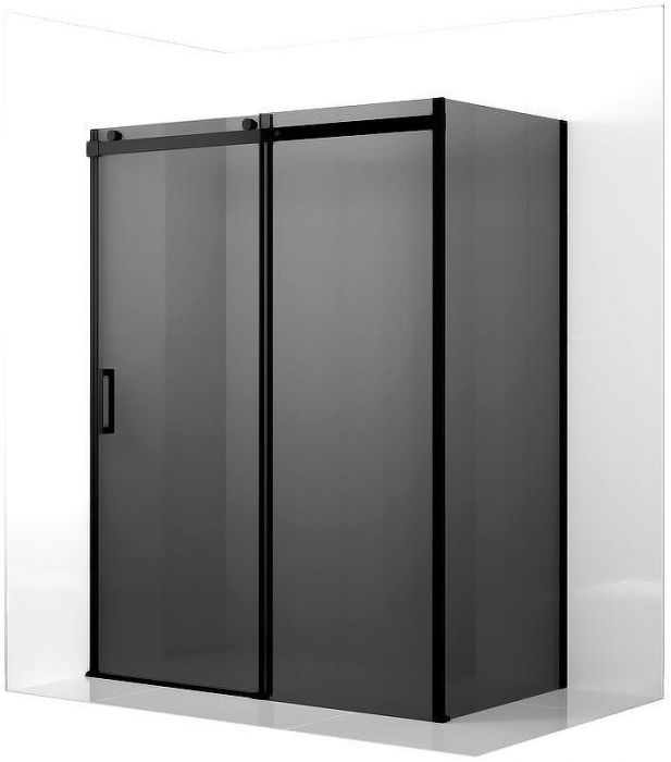 Душевой уголок Ambassador Benefit 160x90 19022205HBB-90HBB профиль Черный стекло тонированное