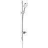 Hansgrohe Raindance Select S Душевой набор: штанга 90см., ручной душ 120, 3jet (Rain, RainAir, WhirlAir), мыльница, шланг, цвет: белый/хром