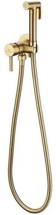 Гигиенический душ со смесителем Grocenberg GB001MG Золото матовое
