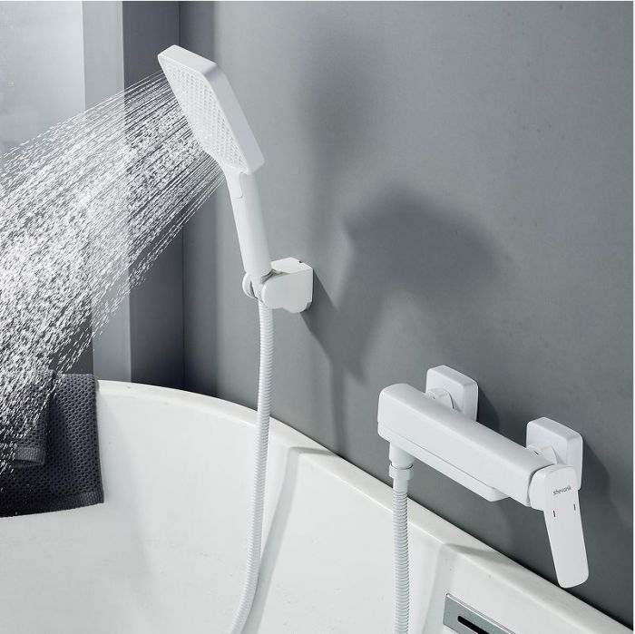 Смеситель для ванны Shevanik S99C S9952C цвет Белый