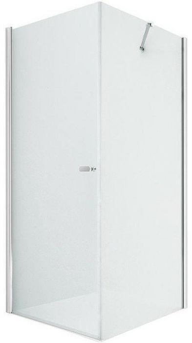 Душевой уголок New Trendy New Soleo Chrome 90x80 D-0141A/D-0087B профиль Хром стекло прозрачное