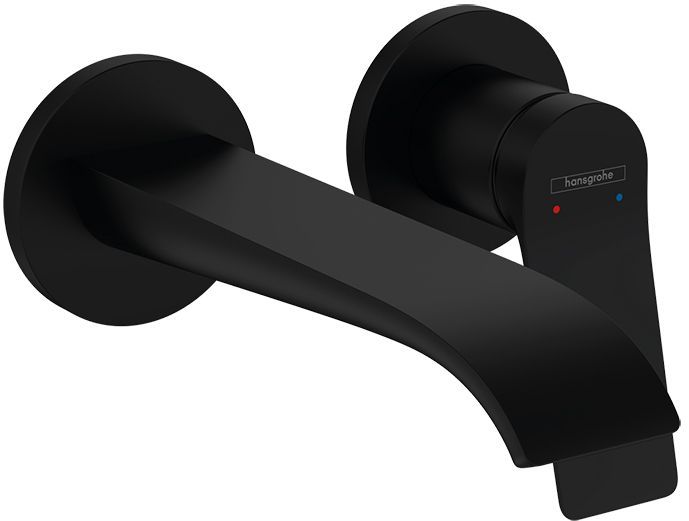 Hansgrohe Vivenis Смеситель для раковины, встраиваемый, цвет: черный матовый