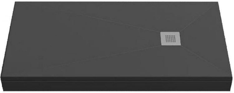 Душевой поддон из искусственного камня Creto Ares 160x90 1-0072 Черный Душевой поддон из искусственного камня Creto Ares 160x90 1-0072 Черный