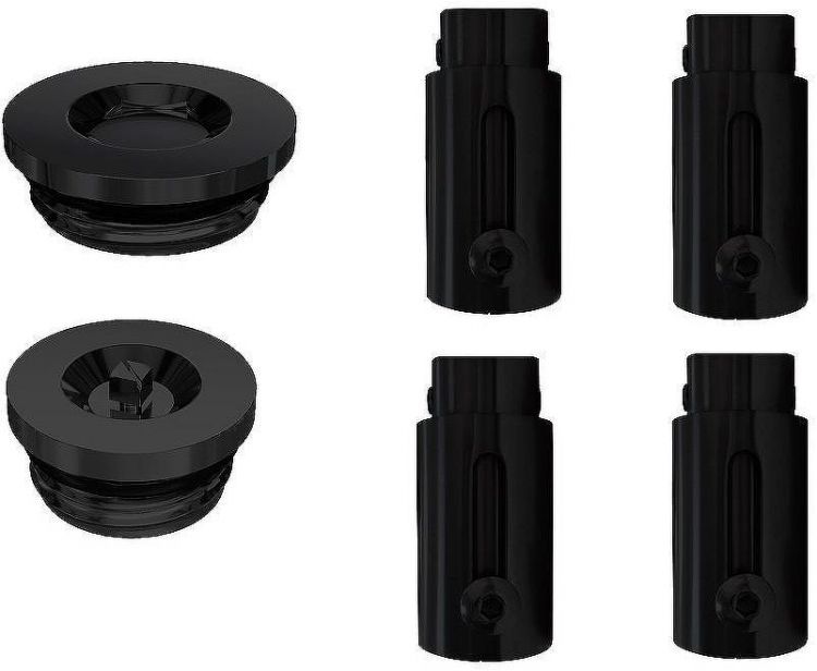 Водяной полотенцесушитель Aquatek Либерти П7 500x600 AQ RR0760BL Черный муар