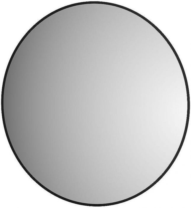 Зеркало Evoform Colora d90 BY 0455 с окантовкой - Черный цвет