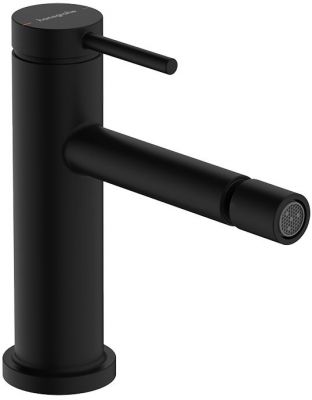 Hansgrohe Tecturis S Смеситель для биде, на 1 отв., с донным клапаном, цвет: черный матовый