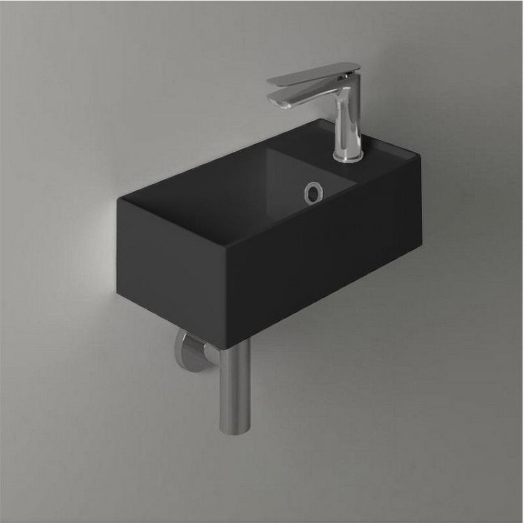 Раковина Simas Agile 40 R AG20 nero matt*1 Черная матовая