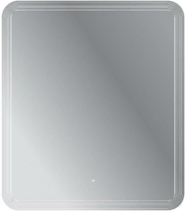 Зеркало Cezares Duet 70 CZR-SPC-DUET-700-800-LED-TCH с подсветкой с лазерной гравировкой и сенсорным выключателем
