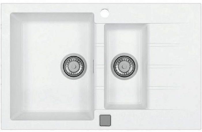 Кухонная мойка Alveus Granital Cadit 70 Arctic G11 790x500 1131357 Белая
