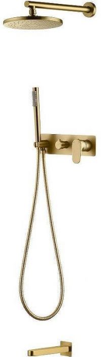 Душевая система Boheme Spectre 454-2-BR Бронза