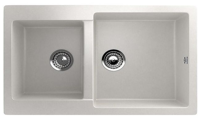 Кухонная мойка Ulgran Classic U-505-341 Ультра-белая