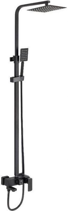 Душевая система D-Lin D10A15 Черная матовая
