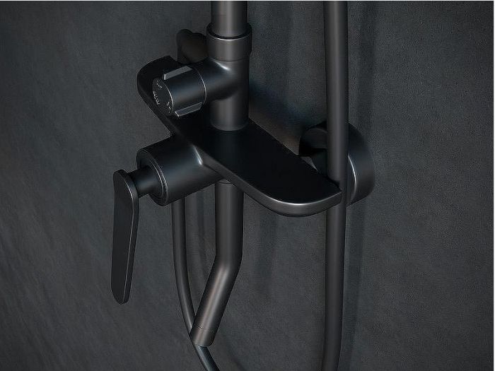 Душевая система Laguraty 17057 Черный