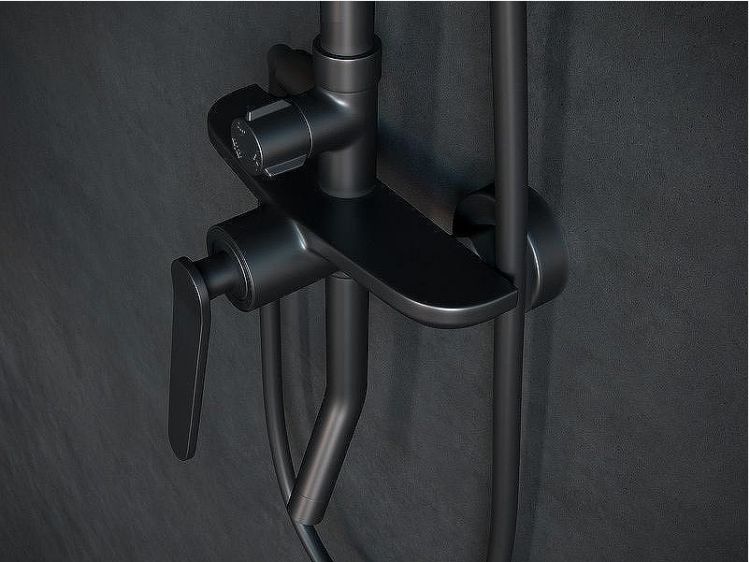 Душевая система Laguraty 17057 Черный