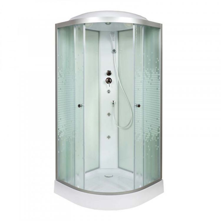 Душевая кабина Deto L 901 с гидромассажем 100x100x215