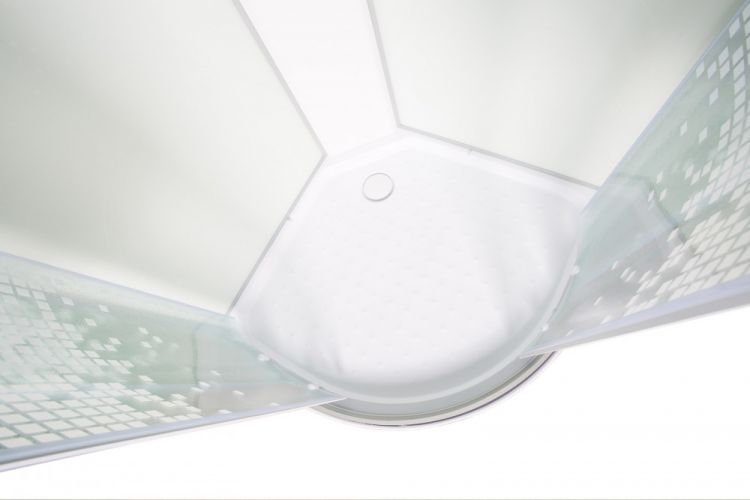 Душевая кабина Deto L 901 с гидромассажем 100x100x215