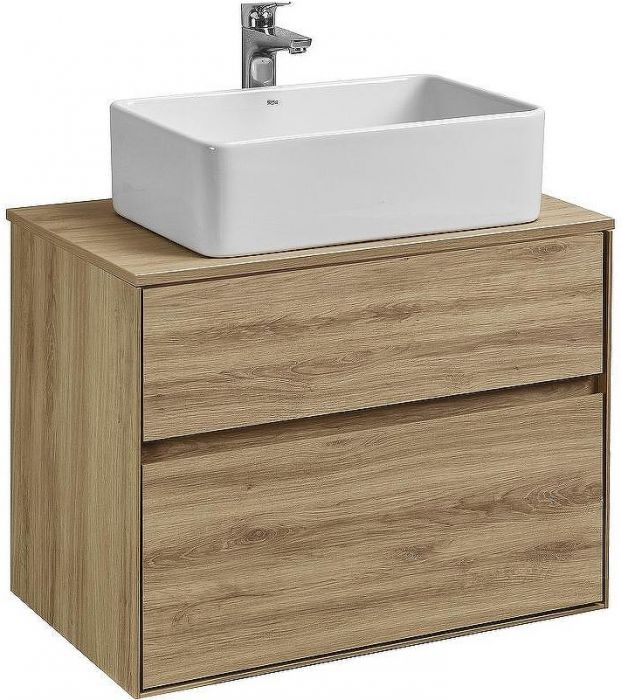 Тумба под раковину Aquaton Либерти 75 1A279501LYC70 подвесная Дуб эльвезия