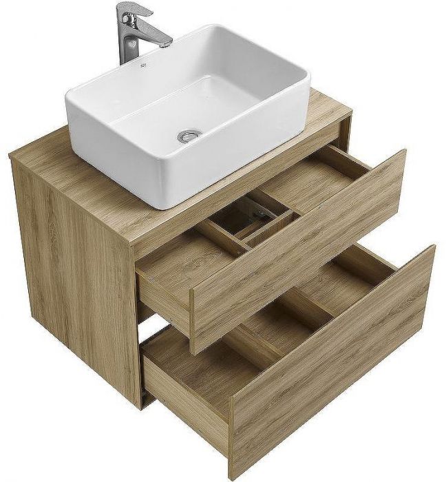 Тумба под раковину Aquaton Либерти 75 1A279501LYC70 подвесная Дуб эльвезия