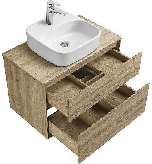 Тумба под раковину Aquaton Либерти 75 1A279501LYC70 подвесная Дуб эльвезия