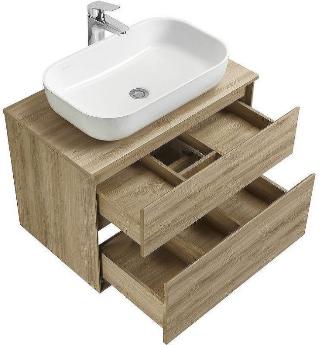 Тумба под раковину Aquaton Либерти 75 1A279501LYC70 подвесная Дуб эльвезия