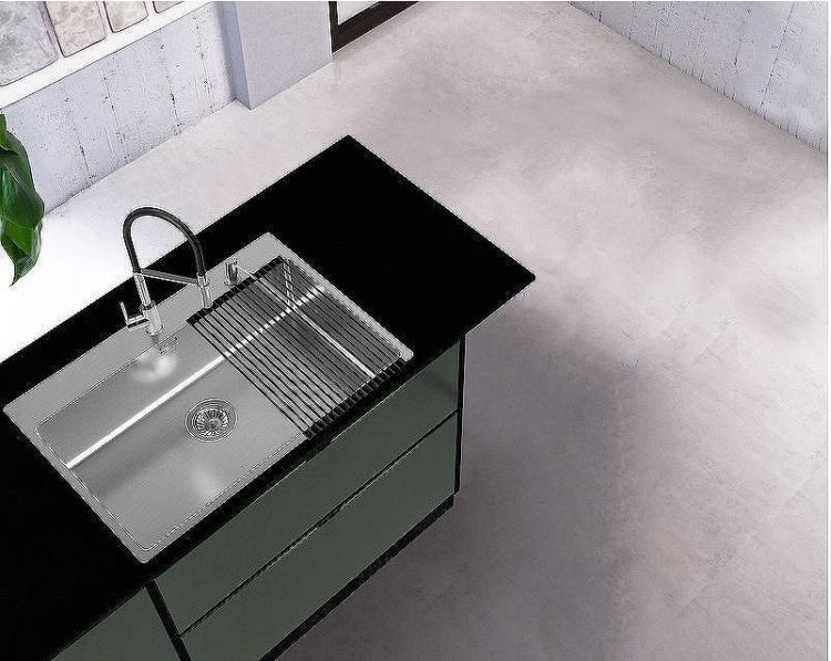 Кухонная мойка Alveus Nox 130 BRS 740x515x200 1149938 Брашированная сталь