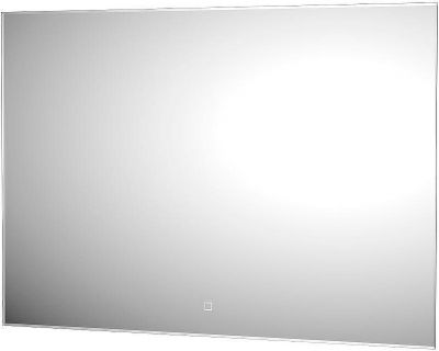 Зеркало Defesto Glow 100х70 DF 2519SH с подсветкой 32W-3000К/с фацетом/Сенсорный выключатель/Теплый белый свет