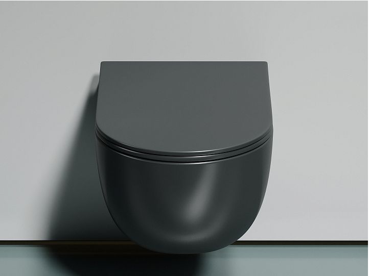 Подвесной унитаз CERAMICANOVA Modena Rimless CN6063MDH