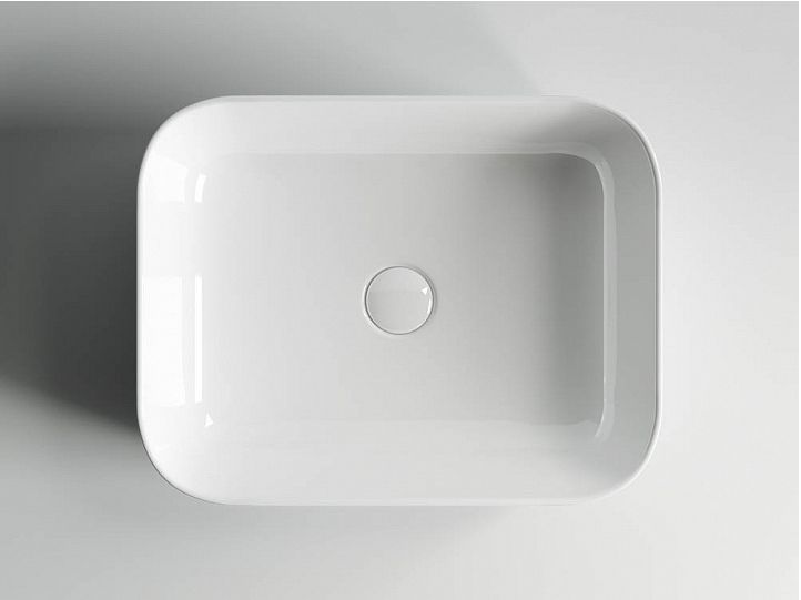 Умывальник CERAMICANOVA Element чаша накладная прямоугольная CN6011