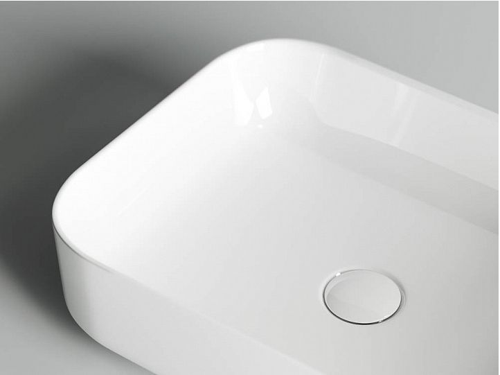 Умывальник CERAMICANOVA Element чаша накладная прямоугольная CN6011