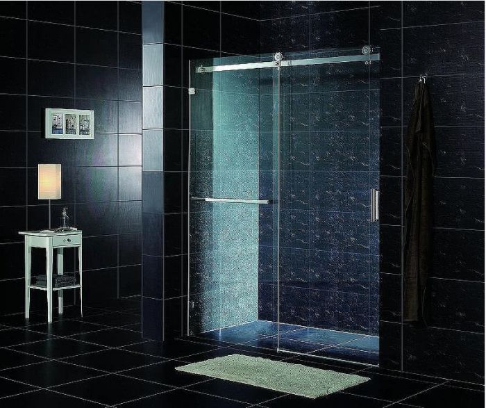 Душевая дверь Roca Area 120 L MP05L2012M профиль Хром стекло прозрачное
