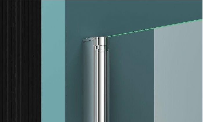 Душевая дверь BelBagno Etna 160 ETNA-B-11-100+60-C-Cr профиль Хром стекло прозрачное