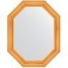 Зеркало Evoform Octagon 79х99 BY 7305 в багетной раме - Травленое золото 99
