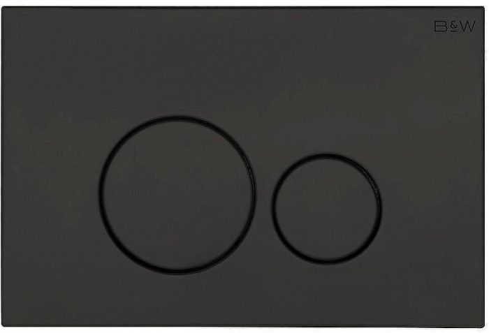 Клавиша смыва Black&White Universe WPI-09510GM 09510 Matt Gun Metal