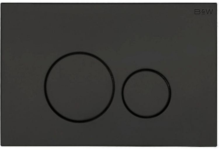 Клавиша смыва Black&White Universe WPI-09510GM 09510 Matt Gun Metal Клавиша смыва Black&White Universe WPI-09510GM 09510 Matt Gun Metal