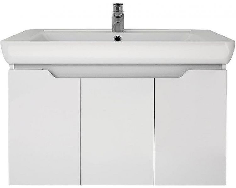 Тумба под раковину Dreja Q (D) 80 99.1003 подвесная Белая Тумба под раковину Dreja Q (D) 80 99.1003 подвесная Белая