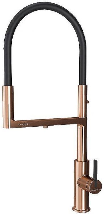 Смеситель для кухни Paulmark Tornado To213402-BC Брашированная медь Смеситель для кухни Paulmark Tornado To213402-BC Брашированная медь