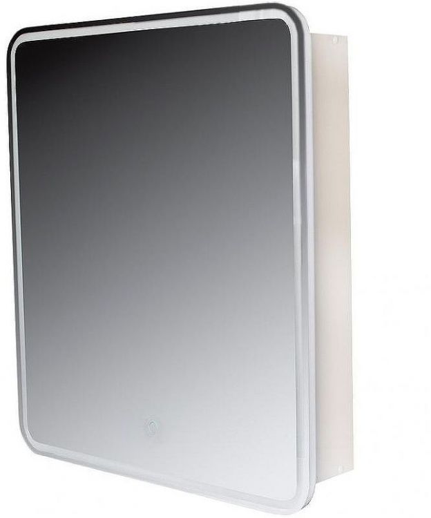 Зеркальный шкаф Style Line Каре 50 СС-00002302 с подсветкой Белый с сенсорным выключателем