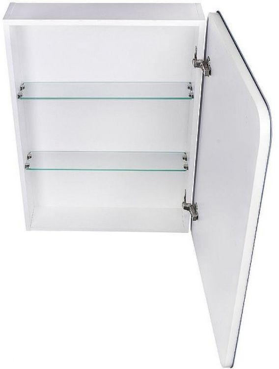 Зеркальный шкаф Style Line Каре 50 СС-00002302 с подсветкой Белый с сенсорным выключателем